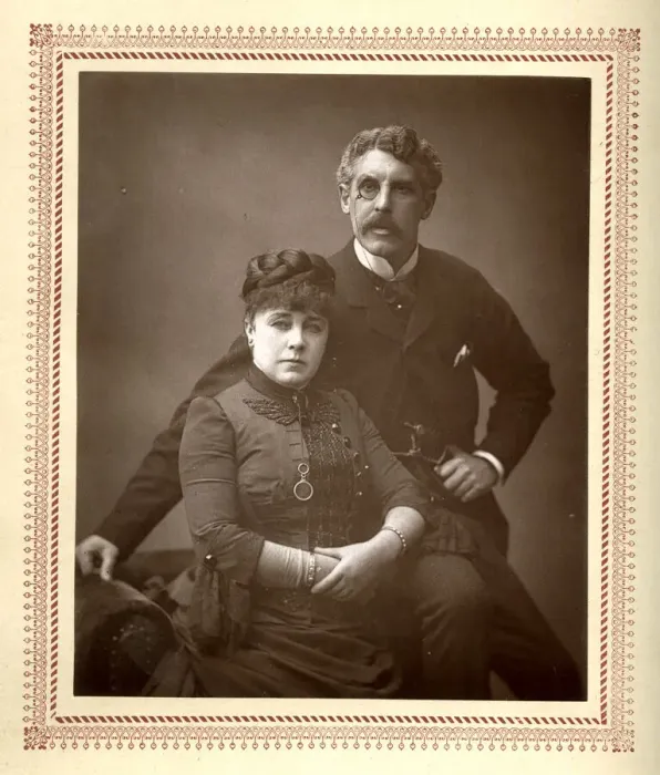Framed Print : Mr and Mrs Bancroft - The Theatre Magazine Framed Print : Mr and Mrs Bancroft - The Theatre Magazine