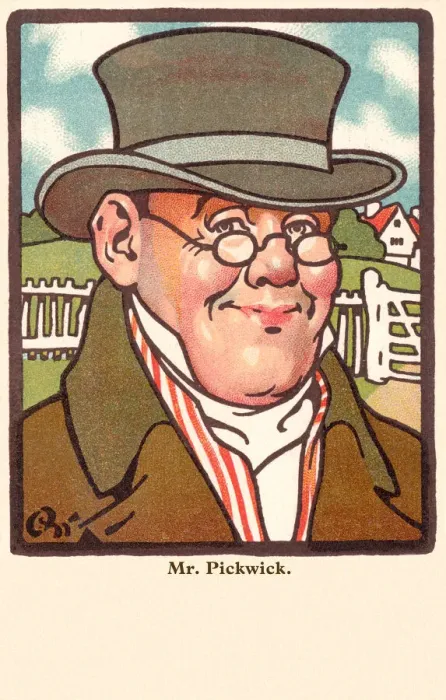 Framed Print : Mr Pickwick Framed Print : Mr Pickwick