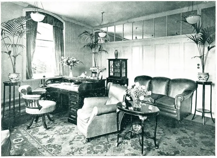 Framed Print : Mr. Vernon-Ward's Treatment Salons Framed Print : Mr. Vernon-Ward's Treatment Salons