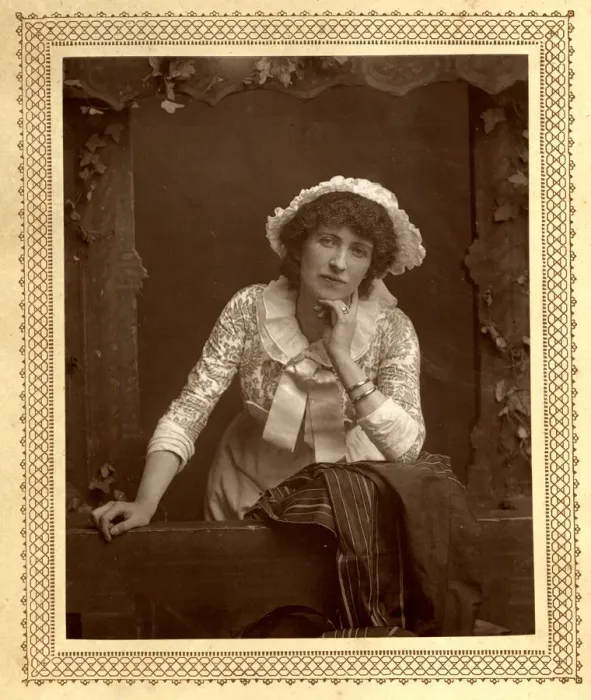 Framed Print : Mrs Bernard Beere in The Promise of May - Theatre Magazine Framed Print : Mrs Bernard Beere in The Promise of May - Theatre Magazine