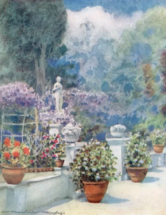 Framed Print : Mrs. Edens Garden in Venice - Venice, Italy Framed Print : Mrs. Edens Garden in Venice - Venice, Italy