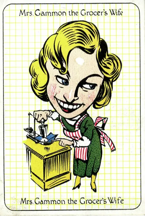 Framed Print : Mrs Gammon the Grocer's Wife Framed Print : Mrs Gammon the Grocer's Wife