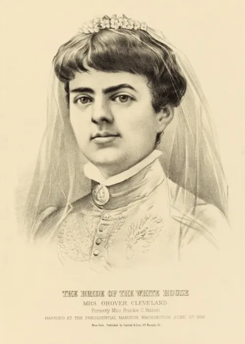 Framed Print : Mrs. Grover Cleveland Framed Print : Mrs. Grover Cleveland