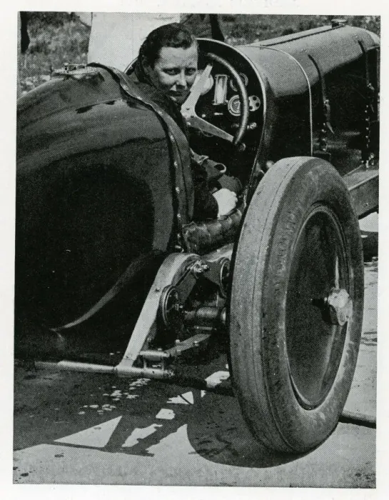 Framed Print : Mrs Gwenda Stewart, motor racing driver Framed Print : Mrs Gwenda Stewart, motor racing driver