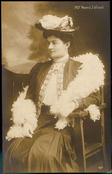 Mrs Henry J. Wood. MRS HENRY J. WOOD - Princess Olga Ourousoff