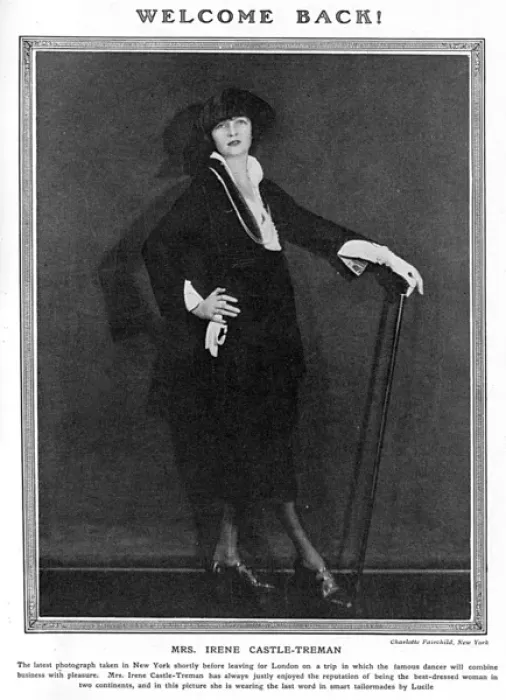 Framed Print : Mrs Irene Castle Framed Print : Mrs Irene Castle