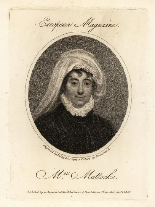 Framed Print : Mrs. Isabella Mattocks, English actress, singer and dancer Framed Print : Mrs. Isabella Mattocks, English actress, singer and dancer