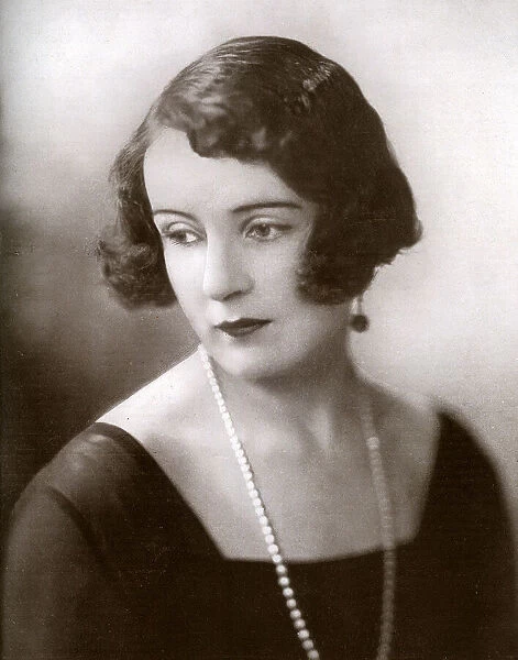 Mrs J. A. Davison by Madame Yevonde
