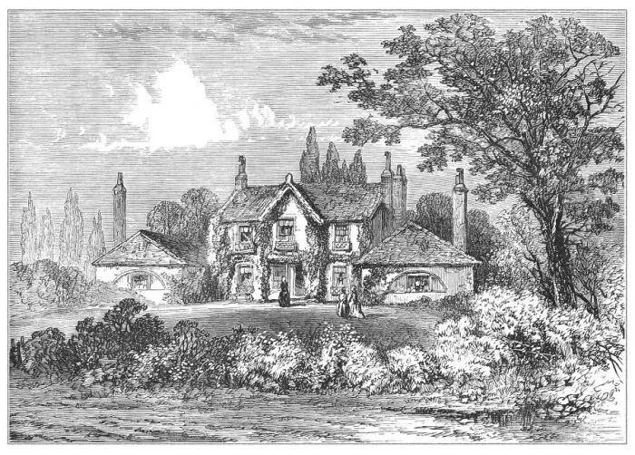 Framed Print : Mrs Siddons House 1800 Framed Print : Mrs Siddons House 1800
