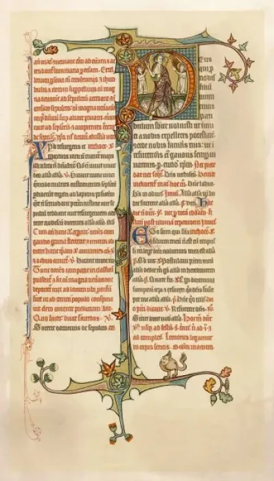 Framed Print : Ms - C14 Breviary Framed Print : Ms - C14 Breviary