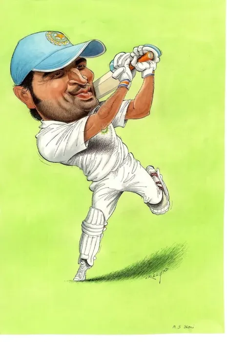 Framed Print : MS Dhoni - Indian cricketer Framed Print : MS Dhoni - Indian cricketer