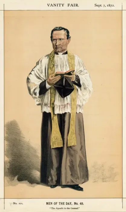 Framed Print : Msgr Thomas John Capel, Vanity Fair, Montbard Framed Print : Msgr Thomas John Capel, Vanity Fair, Montbard