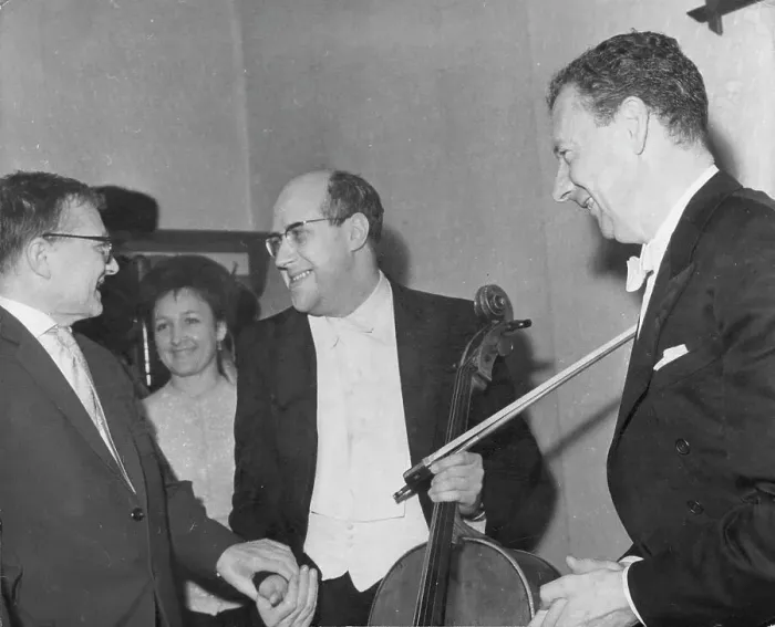 Framed Print : Mstislav Rostropovich, renowned Russian cellist Framed Print : Mstislav Rostropovich, renowned Russian cellist