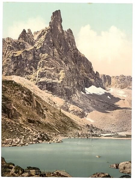 Mt. Surlon and Sorapiss, Tyrol, Austro-Hungary