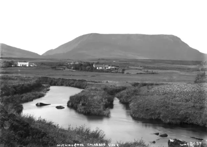 Framed Print : Muckish and the Calabber River Framed Print : Muckish and the Calabber River