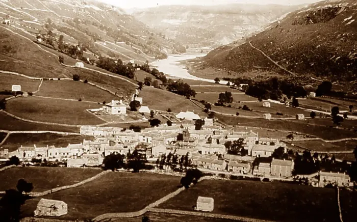 Framed Print : Muker in the 1930s