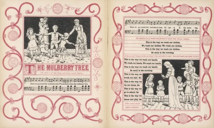 Framed Print : The Mulberry Tree, words and music Framed Print : The Mulberry Tree, words and music