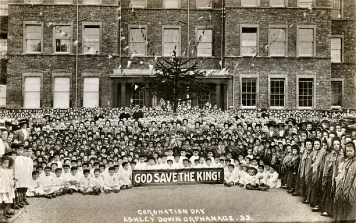 Framed Print : Mullers New Orphan Houses, Bristol - Coronation Day Framed Print : Mullers New Orphan Houses, Bristol - Coronation Day