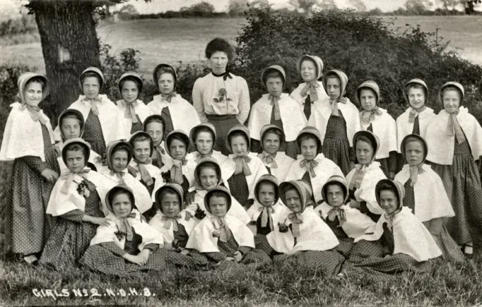 Framed Print : Mullers New Orphan Houses, Bristol - Girls Group Framed Print : Mullers New Orphan Houses, Bristol - Girls Group