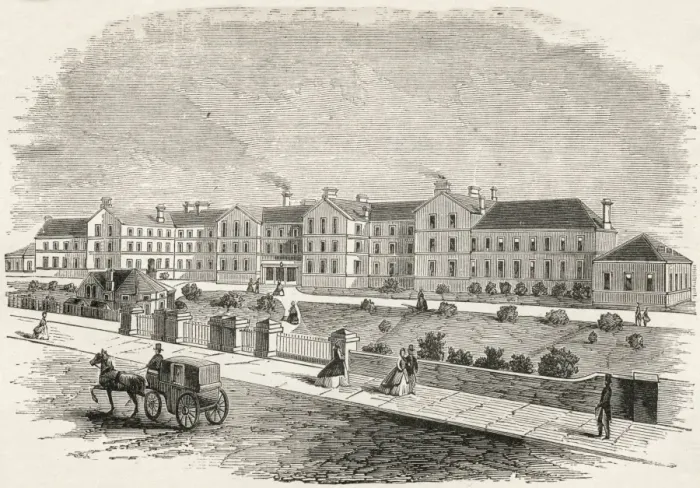 Framed Print : Mullers New Orphan Houses, Bristol - House No - 3 Framed Print : Mullers New Orphan Houses, Bristol - House No - 3