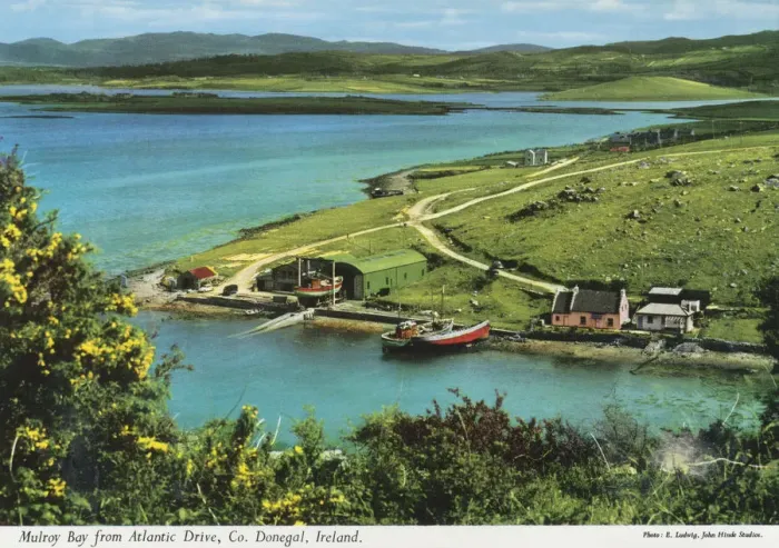 Framed Print : Mulroy Bay from Atlantic Drive, County Donegal Framed Print : Mulroy Bay from Atlantic Drive, County Donegal