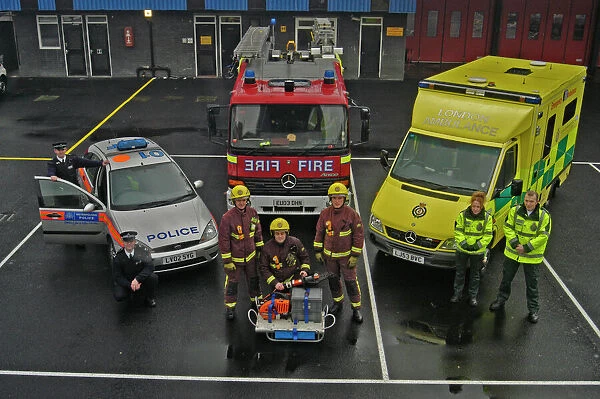 Multi service emergency vehicles