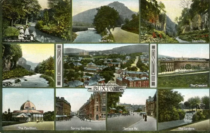 Framed Print : Multiview, Buxton, Derbyshire Framed Print : Multiview, Buxton, Derbyshire
