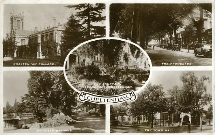 Framed Print : Multiview, Cheltenham, Gloucestershire Framed Print : Multiview, Cheltenham, Gloucestershire