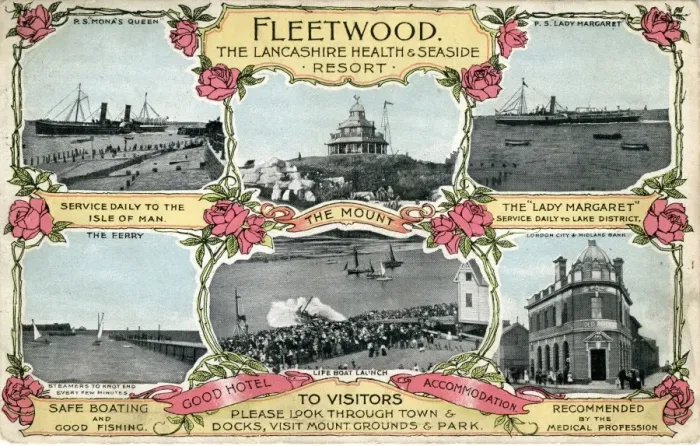 Framed Print : Multiview, Fleetwood, England Framed Print : Multiview, Fleetwood, England