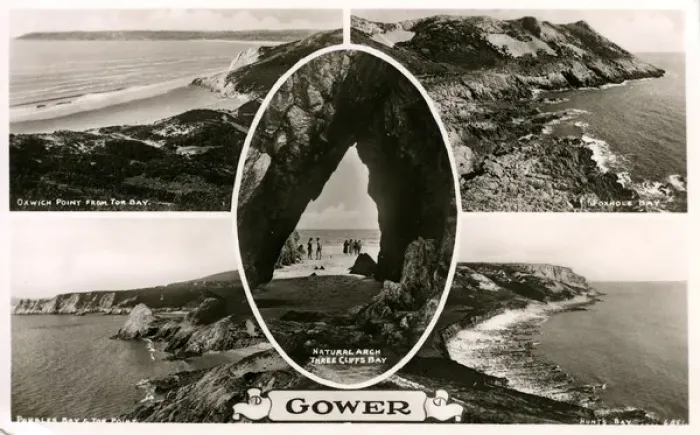 Framed Print : Multiview, Gower Peninsula, Glamorgan Framed Print : Multiview, Gower Peninsula, Glamorgan