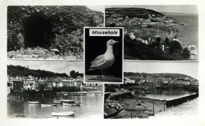Framed Print : Multiview, Mousehole, Cornwall Framed Print : Multiview, Mousehole, Cornwall