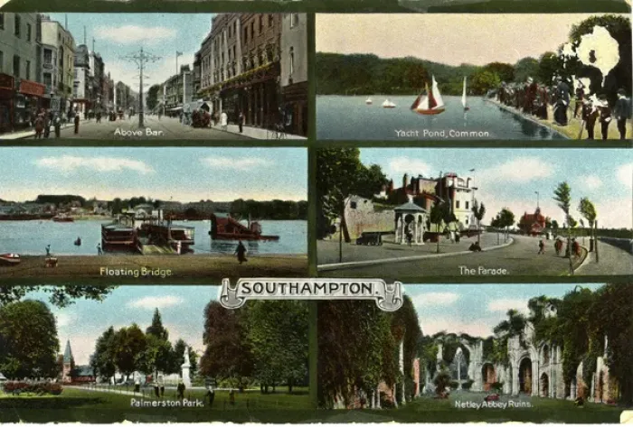 Framed Print : Multiview, Southampton, Hampshire Framed Print : Multiview, Southampton, Hampshire
