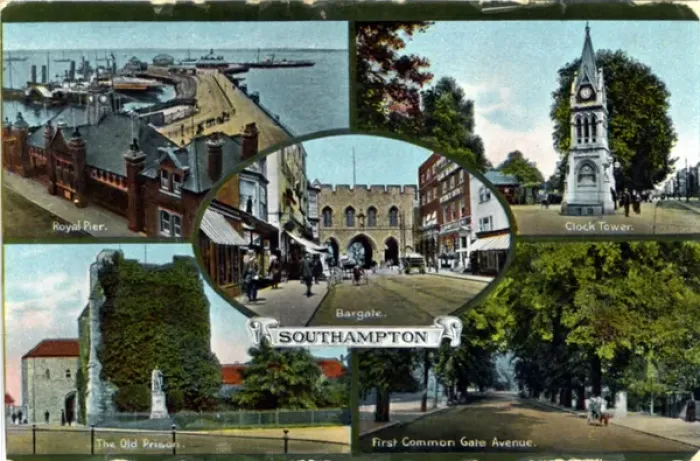 Framed Print : Multiview, Southampton, Hampshire Framed Print : Multiview, Southampton, Hampshire