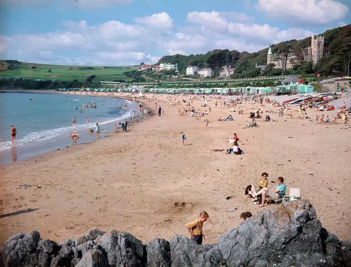 Framed Print : Mumbles, Swansea - Langland Bay Framed Print : Mumbles, Swansea - Langland Bay