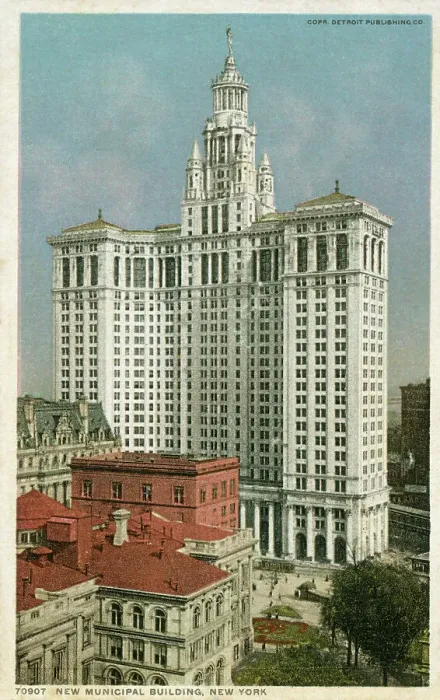Framed Print : Municipal Building, New York City, USA