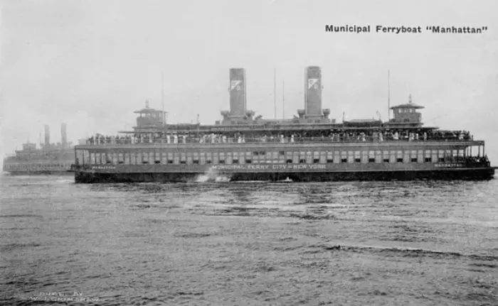 Framed Print : Municipal ferry boat, the Manhattan, New York, USA Framed Print : Municipal ferry boat, the Manhattan, New York, USA