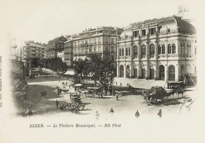 Framed Print : Municipal Theatre - Algiers Framed Print : Municipal Theatre - Algiers
