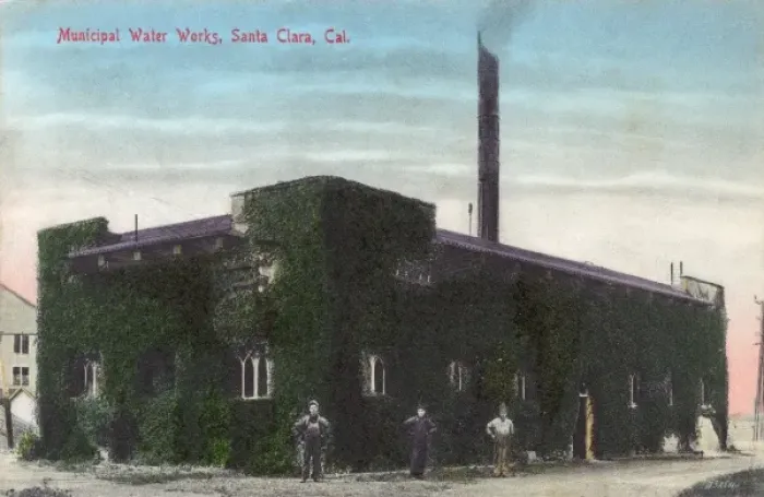 Framed Print : Municipal Water Works, Santa Clara, California Framed Print : Municipal Water Works, Santa Clara, California