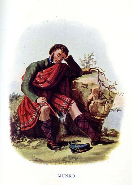 Munro, Traditional Scottish Clan Costume