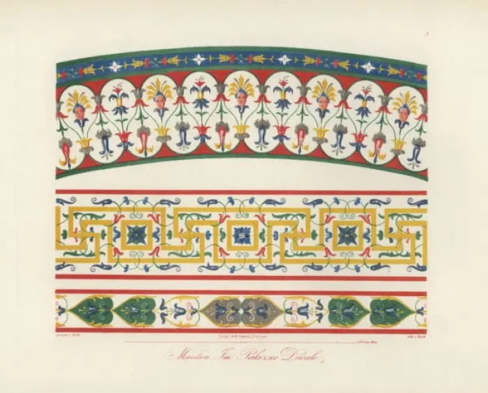 Framed Print : Murals copied from the gallery in the Ducal Framed Print : Murals copied from the gallery in the Ducal