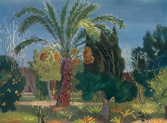 Framed Print : In A Murcian Garden Framed Print : In A Murcian Garden