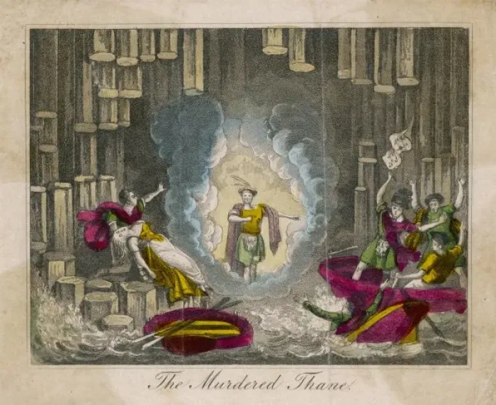 Framed Print : The Murdered Thane Framed Print : The Murdered Thane