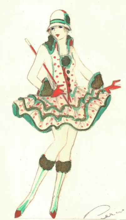 Framed Print : Murrays Cabaret Club costume design Framed Print : Murrays Cabaret Club costume design