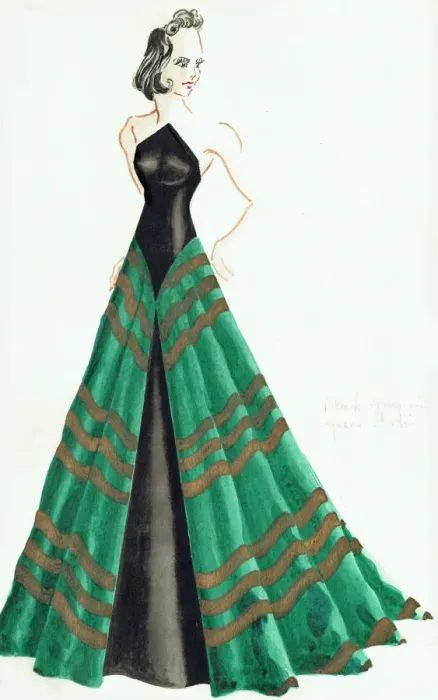 Framed Print : Murrays Cabaret Club costume design Framed Print : Murrays Cabaret Club costume design