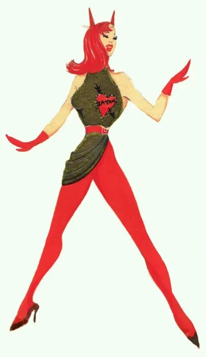 Framed Print : Murrays Cabaret Club costume design Framed Print : Murrays Cabaret Club costume design