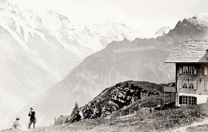 Framed Print : Murren, Schilthorn peak, Swiss Alps, Switzerland Framed Print : Murren, Schilthorn peak, Swiss Alps, Switzerland