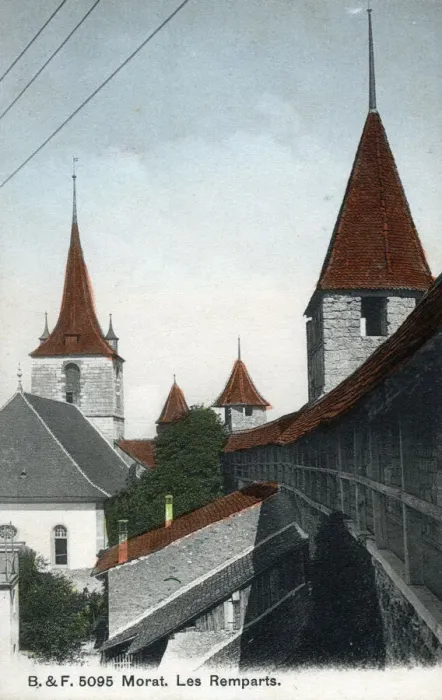 Framed Print : Murten (Morat), Switzerland - The Ramparts Framed Print : Murten (Morat), Switzerland - The Ramparts