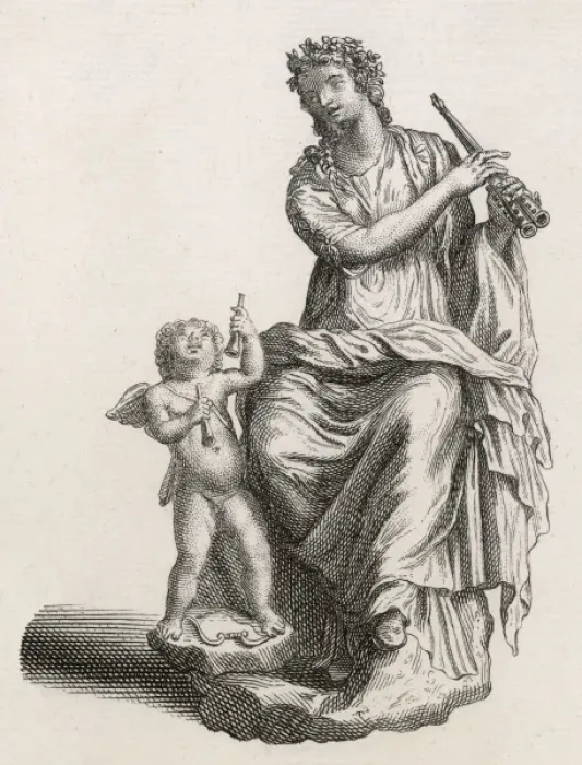 Framed Print : Muse / Euterpe Framed Print : Muse / Euterpe