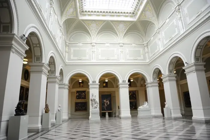Framed Print : Museum of Fine Arts. Interior. Budapest Framed Print : Museum of Fine Arts. Interior. Budapest