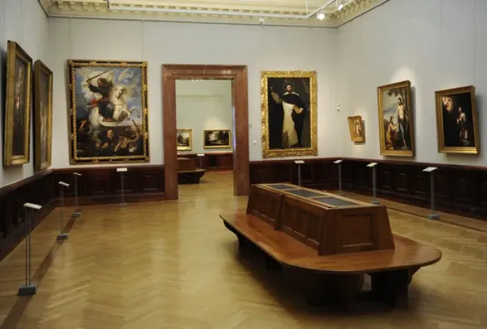 Framed Print : Museum of Fine Arts. Interior. Budapest Framed Print : Museum of Fine Arts. Interior. Budapest